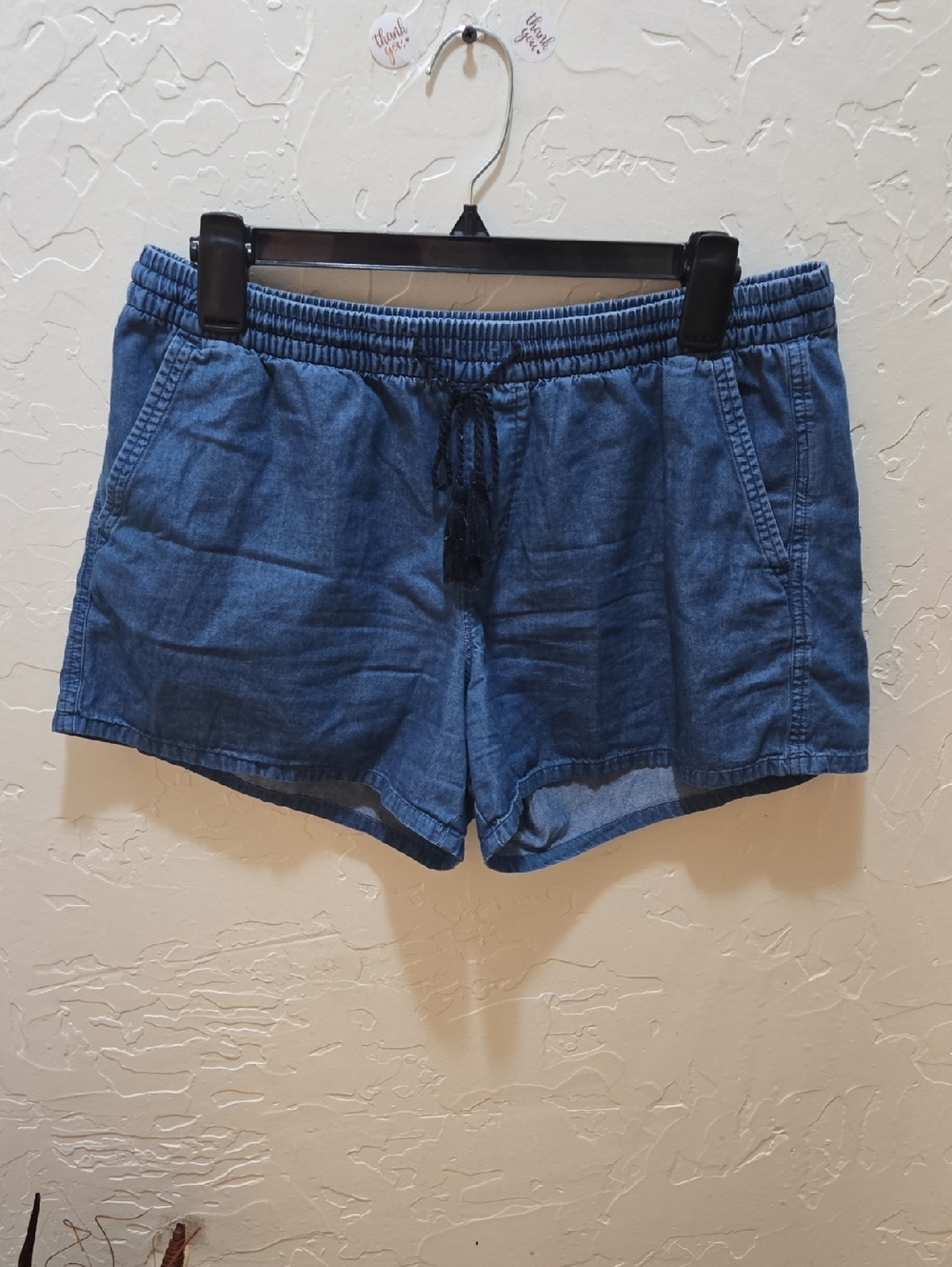 3/$10 Old Navy Indigo Elastic-Waist Denim-Look Shorts